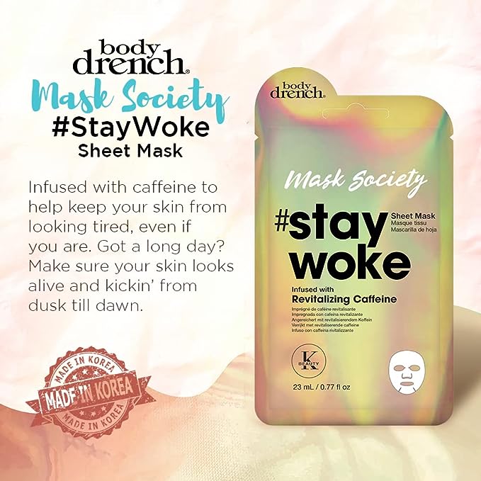 Mask Society #Stay Woke Sheet Mask 23ml