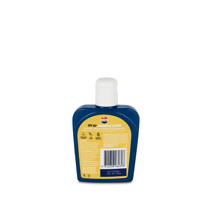 LE TAN SPF50+ PINEAPPLE 125ML.
