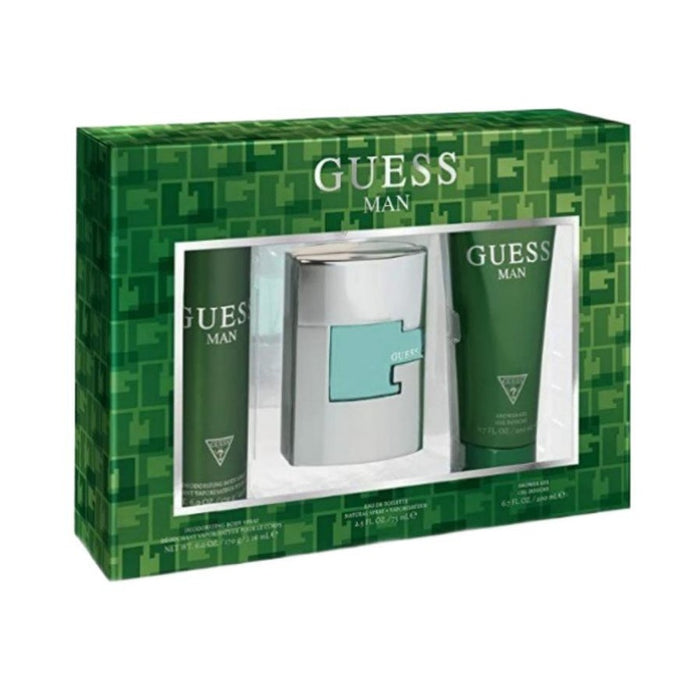 Guess Man EDT 75ml 3 Piece Gift Set