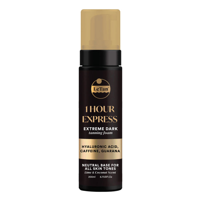 Le Tan 1 Hour Express Extreme Dark Tanning Foam 200ml
