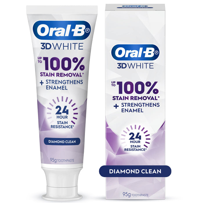 Oral B 3D White Lasting White Enamel Strong Toothpaste 95g