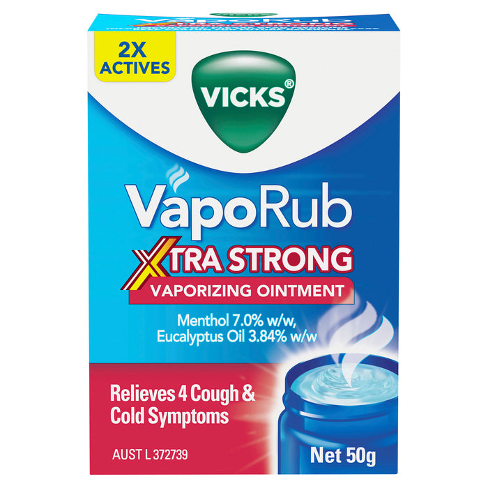 Vicks Vaporub Xtra Strong 50g.
