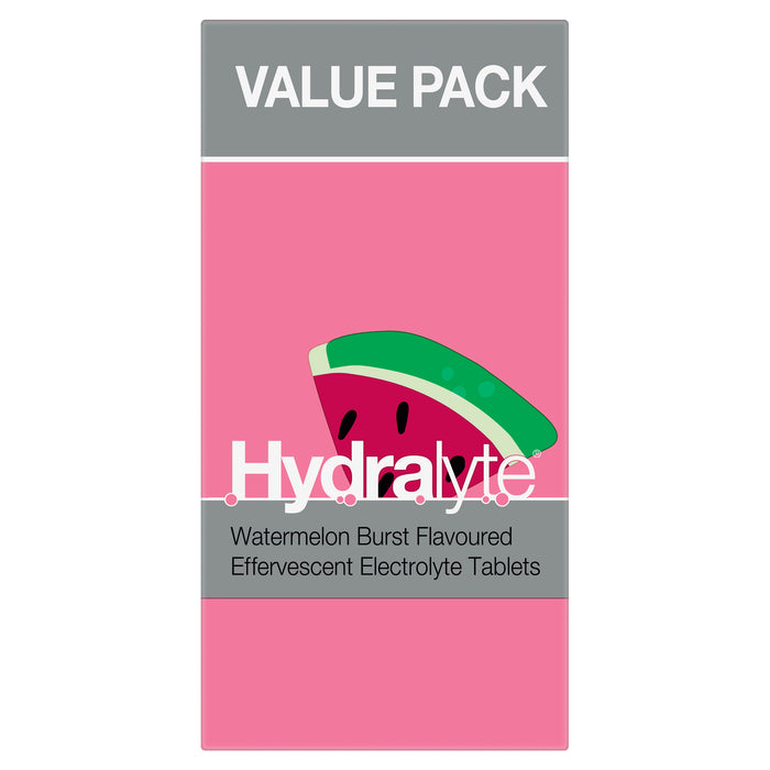 Hydralyte Effervescent Tablets Watermelon 40