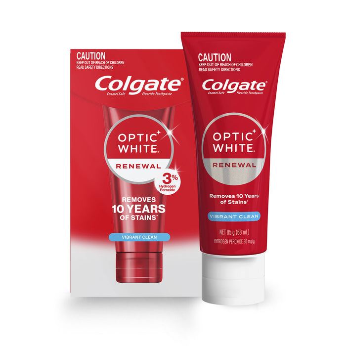Colgate Toothpaste Optic White Renewal Vibrant 85g