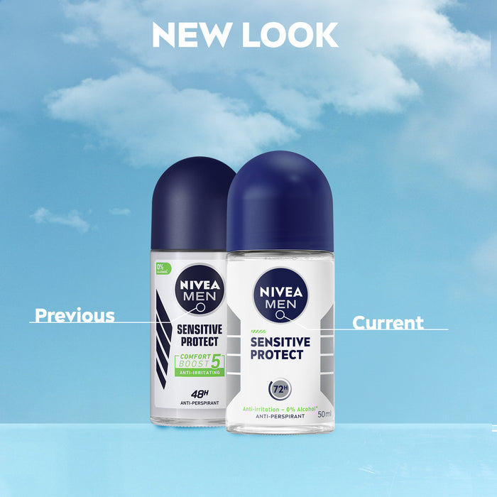 Nivea Men Deodorant Sensitive Protect Roll On 50ml
