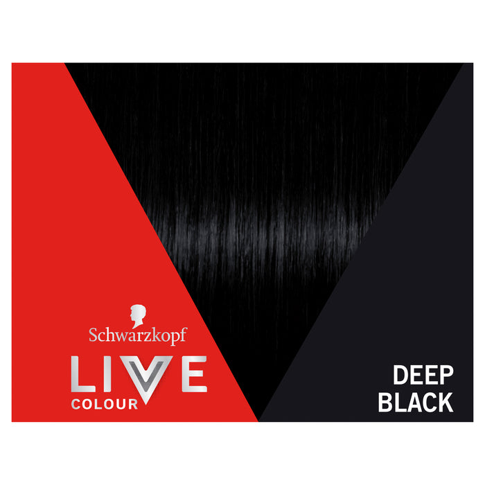 Schwarzkopf Live Colour Deep Black Hair Colour