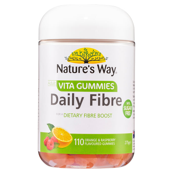 Nature's Way Adult VitaGummies Fibre 110 Gummies.