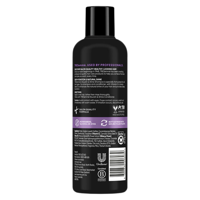 Tresemme Nourish & Shine Shampoo 350ml