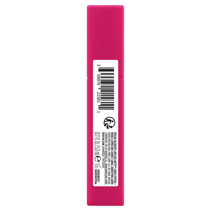 Revlon Colorstay Limitless Matte Lipcolor Icon Era 007