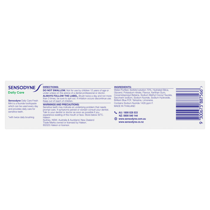 Sensodyne Toothpaste Daily Care 100g