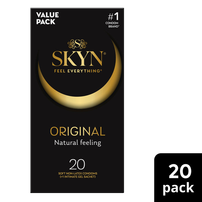 Ansell Lifestyles Condoms Skyn Latex Free 20 Pack