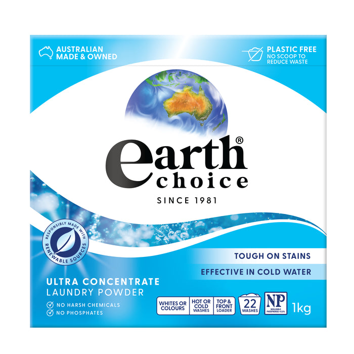 Earth Choice Laundry Powder 1KG