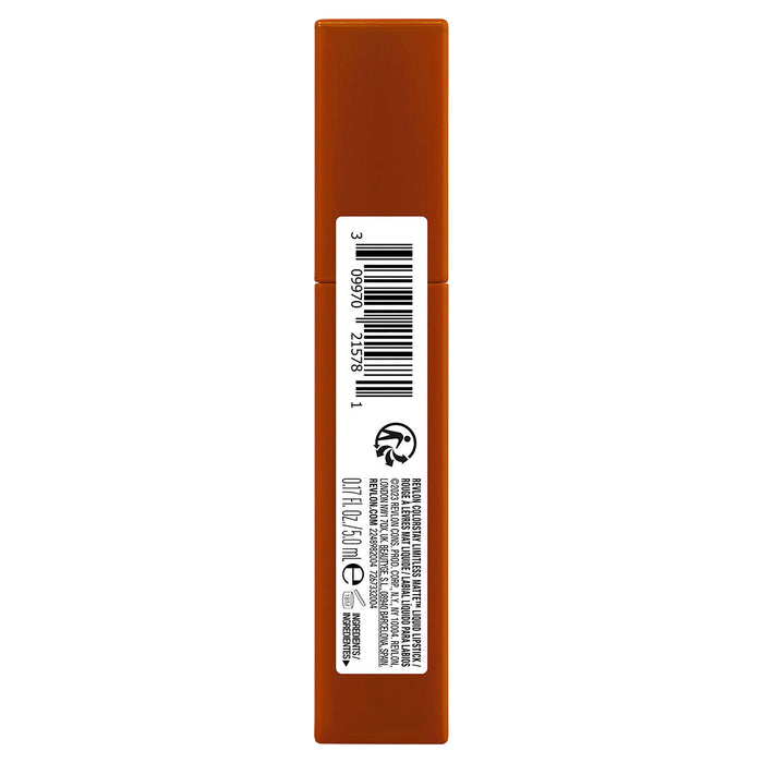Revlon Colorstay Limitless Matte Lipcolor Model Behaviour 004