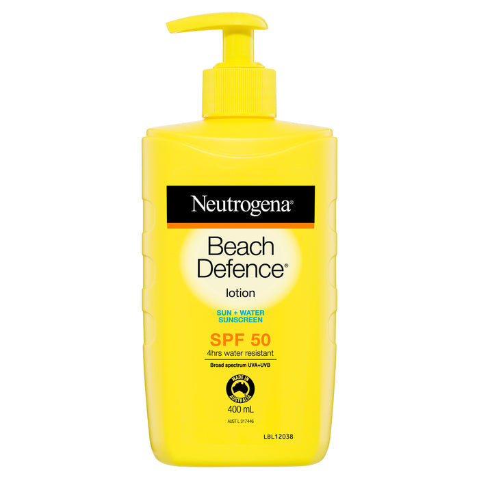 Neutrogena Sun Beach Defence Lotion 400ml.