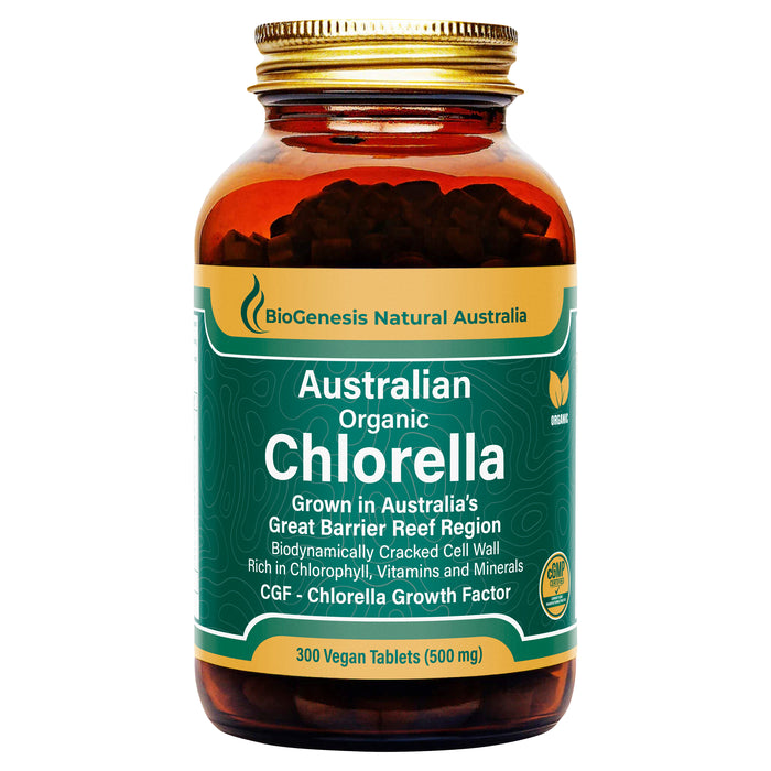 BioGenesis Australian Organic Chlorella 300 Tablets