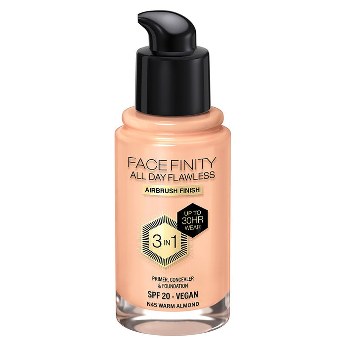 Max Factor Facefinity 3-In-1 Foundation Warm Almond N45