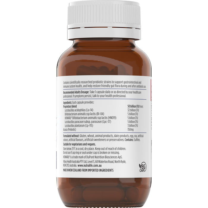 Nutra-Life ProBiotica High Potency 50 Capsules.