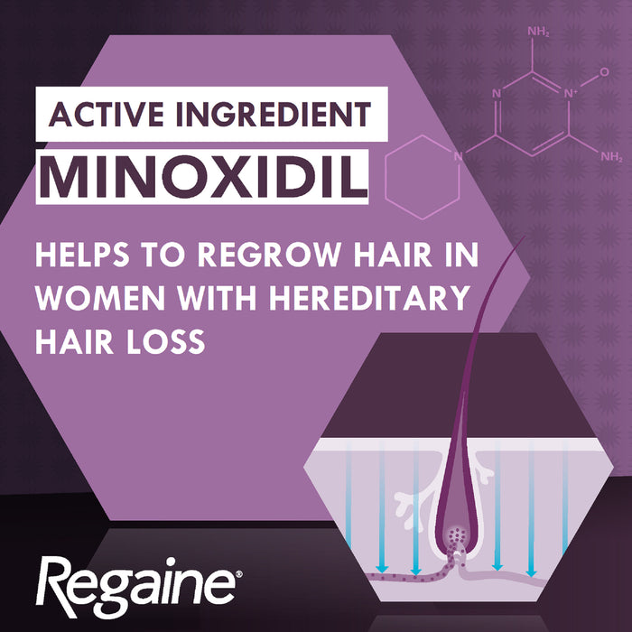 Regaine Hair Regrowth Treatment  Women 3 Months Supply 3 x 60ml