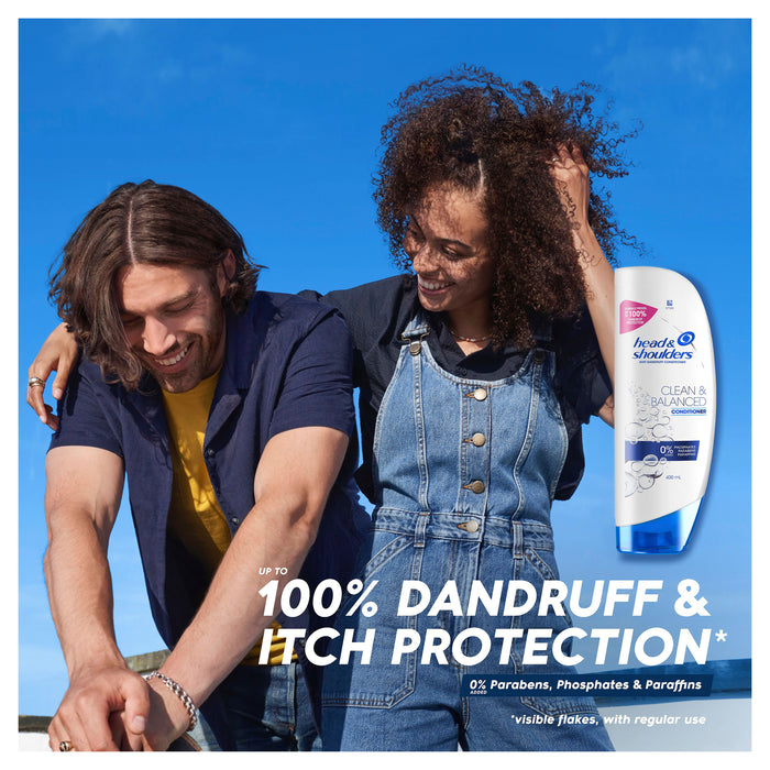 Head&Shoulders Clean & Balanced Conditioner 400ml.