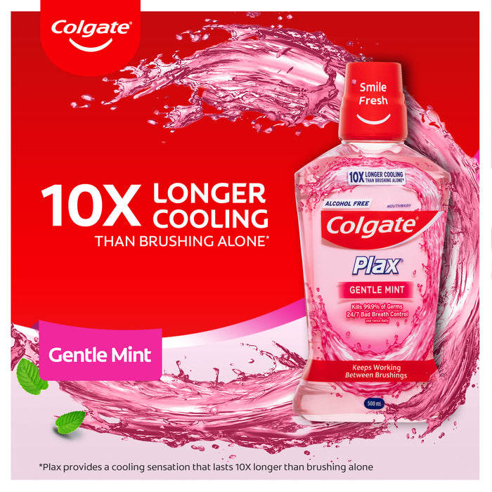 Colgate Plax Mouthwash Gentle Care 500ml.