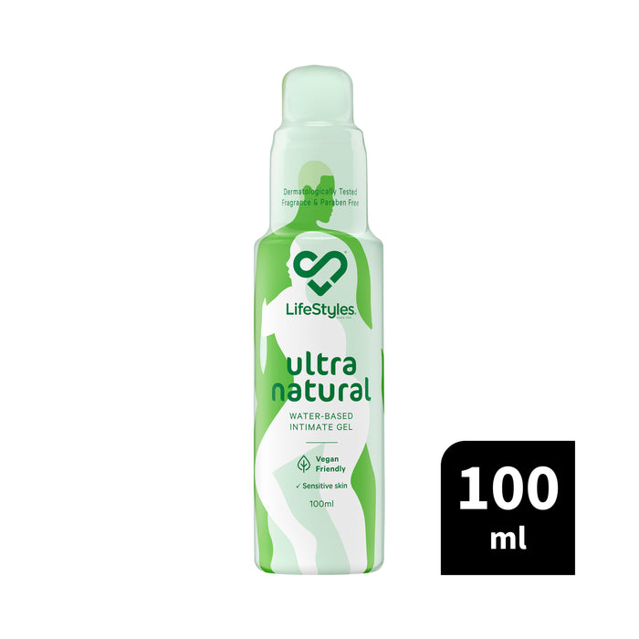 Ansell Lifestyles Ultra Natural Intimate Gel 100ml.