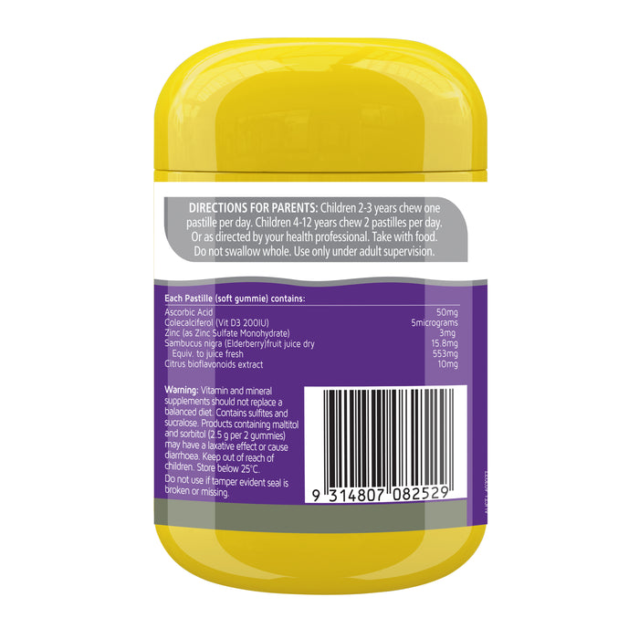 Nature's Way Kids Smart Vita Gummies High Strength Triple Immune Support 30 Berry Flavoured Pastille
