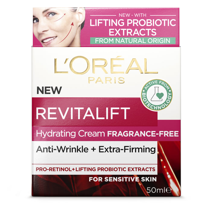 L'Oreal Revitalift Hydrating Cream Fragrance Free 50mL