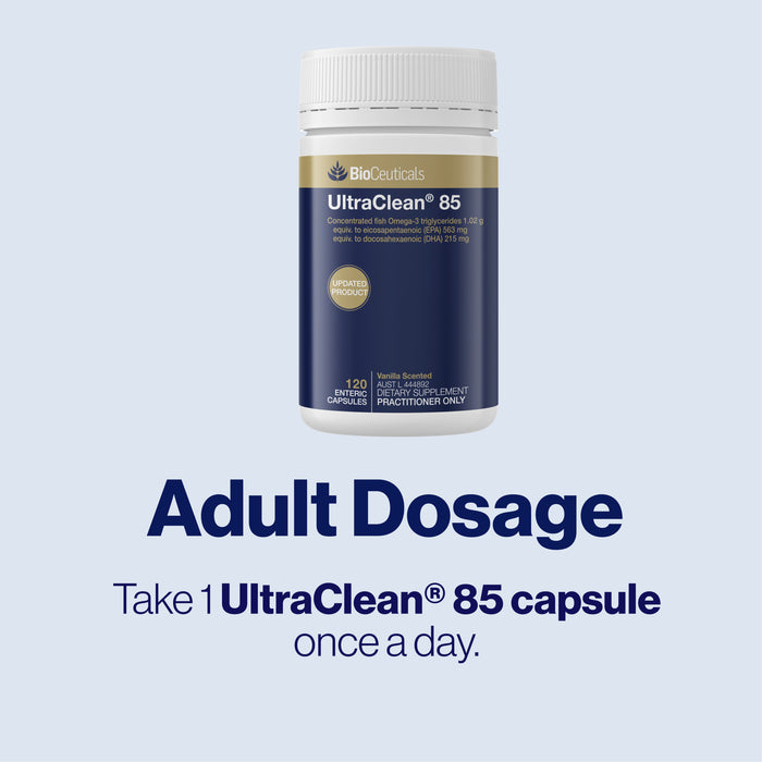 Bioceuticals Ultraclean 85 120 Soft Capsules