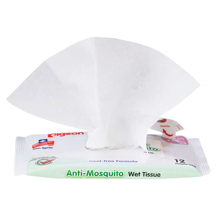 Pigeon Anti Mosquito Wipes 12.