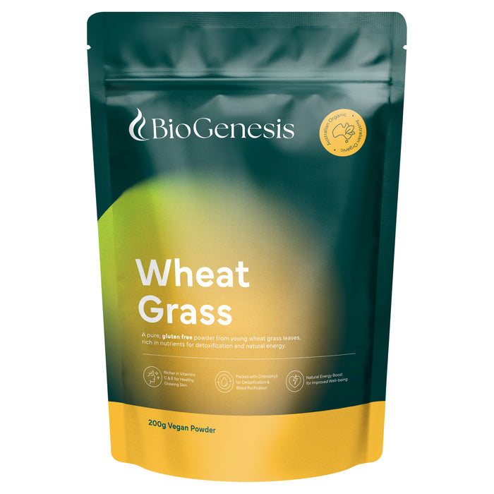 BioGenesis Australian Organic Wheat Grass Powder 200g