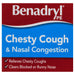 Benadryl PE Cough Liquid Chesty Cough & Nasal Congestant 200ml.