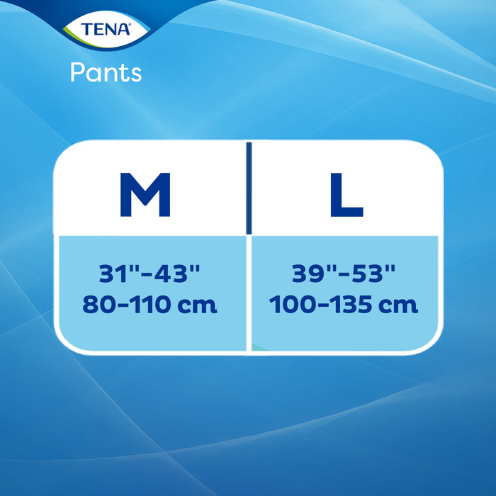 TENA Pants Plus Large 8 Pack