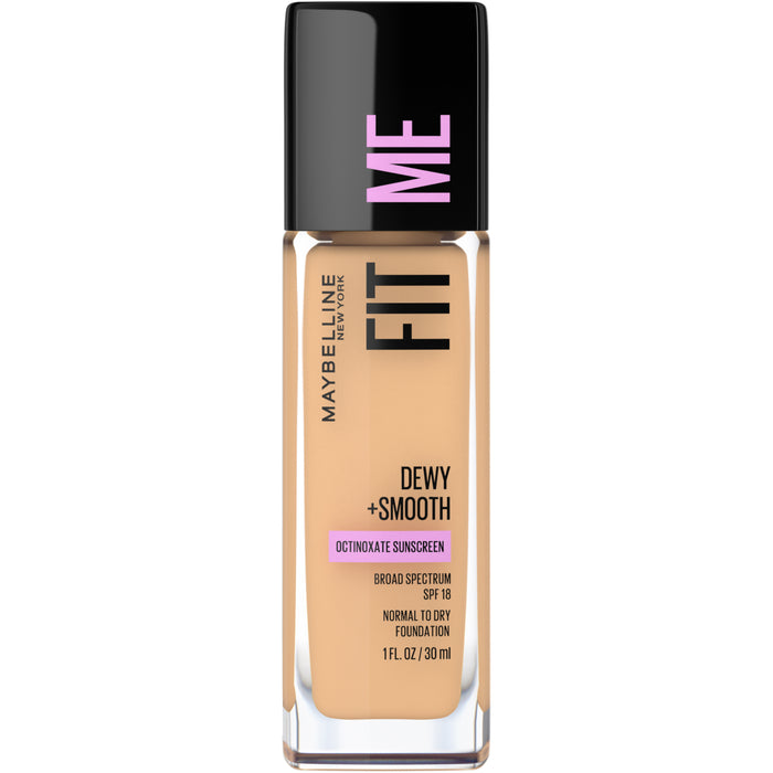 Maybelline Fit Me Dewy & Smooth Foundation 220 Natural Beige Carded.