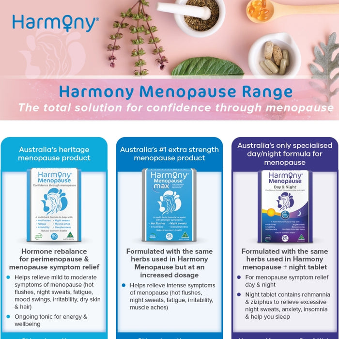 Harmony Menopause Day & Night 90 tablets