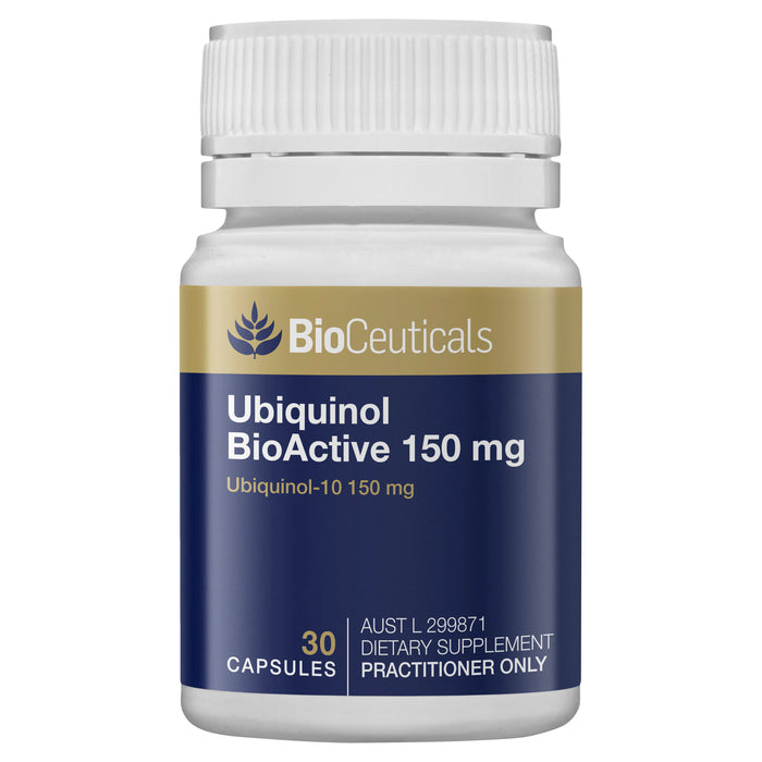 Bioceuticals Ubiquinol Bioactive 150mg 30 Soft Capsules