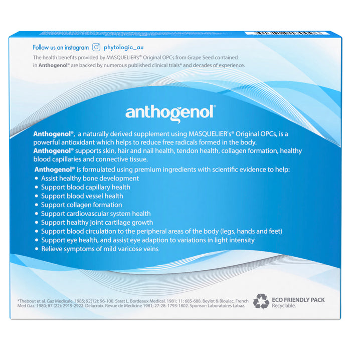 Anthogenol 100 粒胶囊