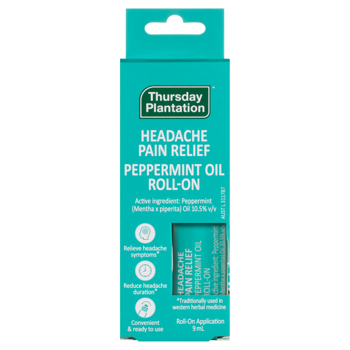 Thursday Plantation Headache Pain Relief Roll On 9ml