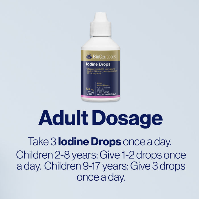 Bioceuticals Iodine Drops 50ml Oral Liquid