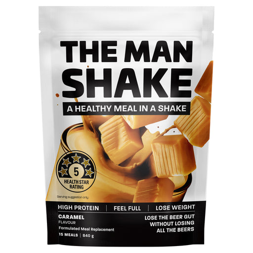 The Man Shake Caramel 840g.