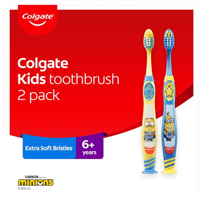 Colgate Toothbrush Youth Minion Soft 2 Pack