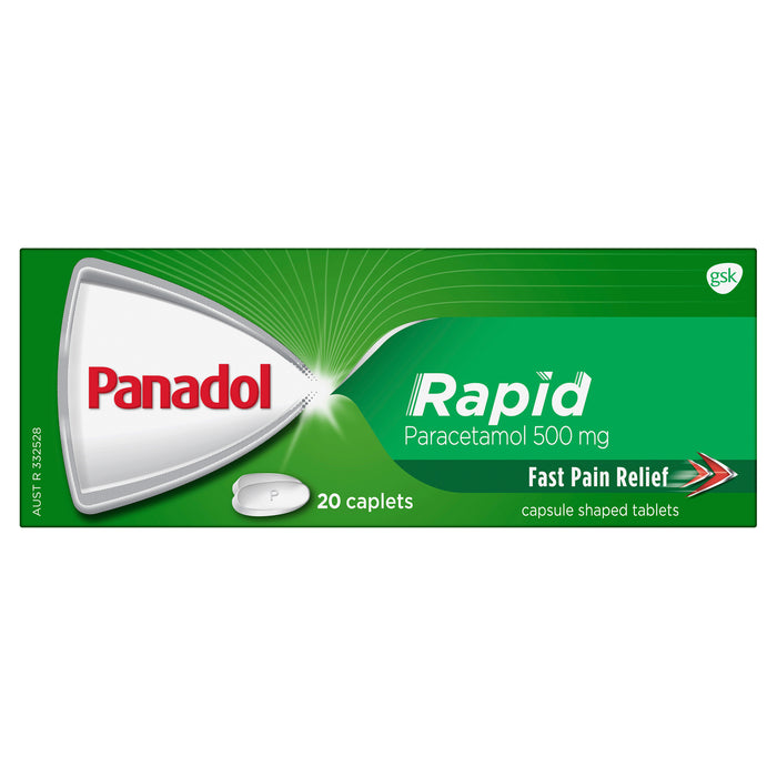 Panadol Rapid Caplets 20.