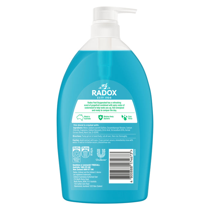 Radox Shower Gel Oxygen 1 Litre