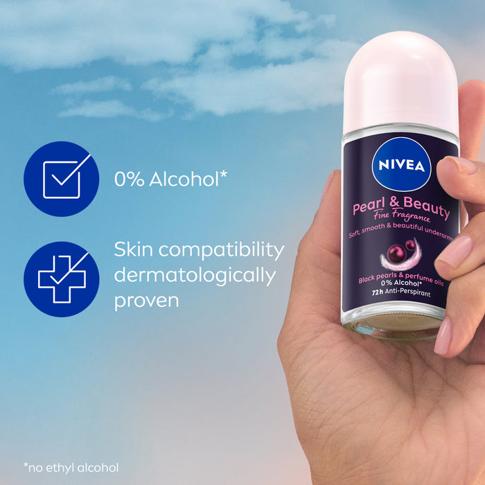 Nivea Women Deodorant Black Pearl And Beauty Roll On 50ml