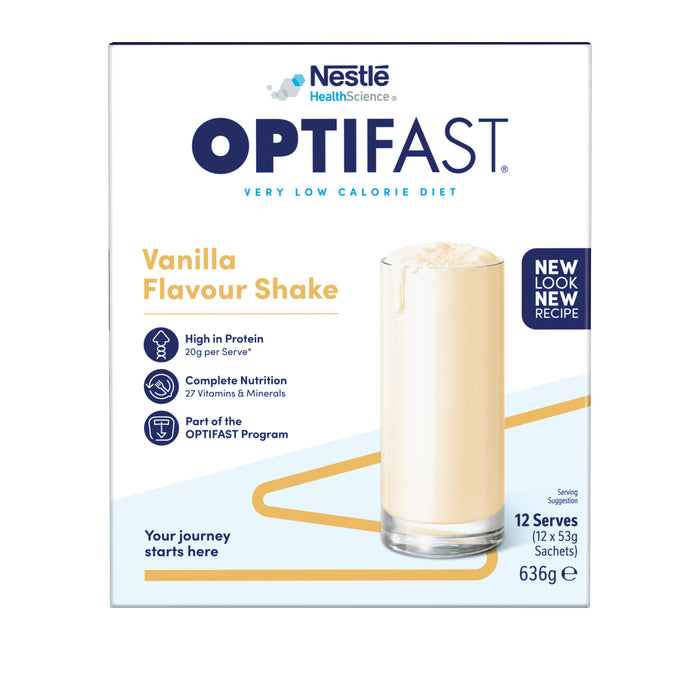 Optifast VLCD Shake Vanilla 12 x 53g.