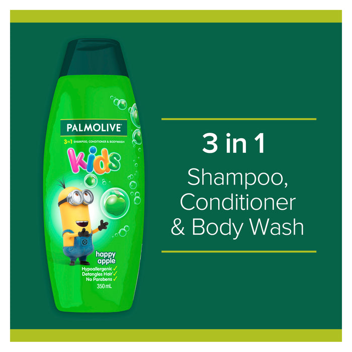 Palmolive 3in1 Kids Shower Gel Happy Apple 350ml
