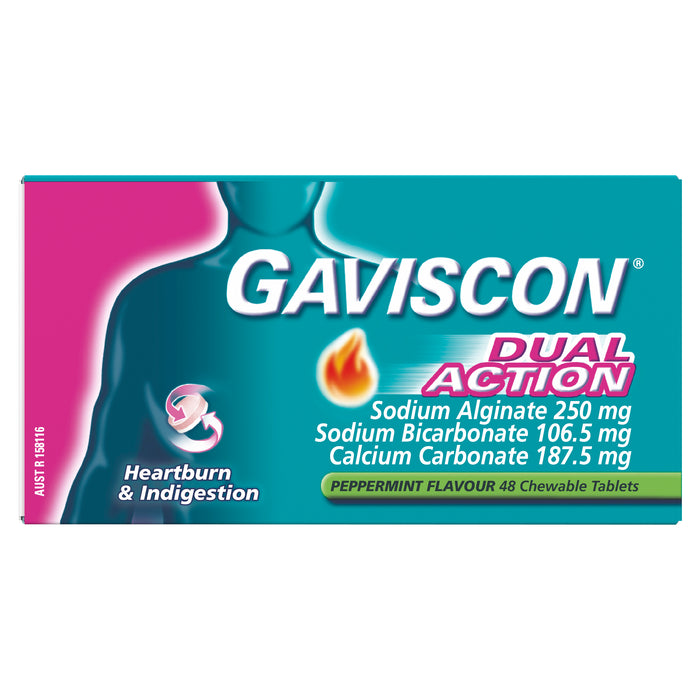 Gaviscon Dual Action Tablets 48