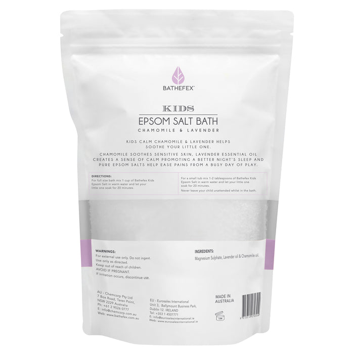 Bathefex Epsom Salt Kids Chamomile & Lavender 1.4kg