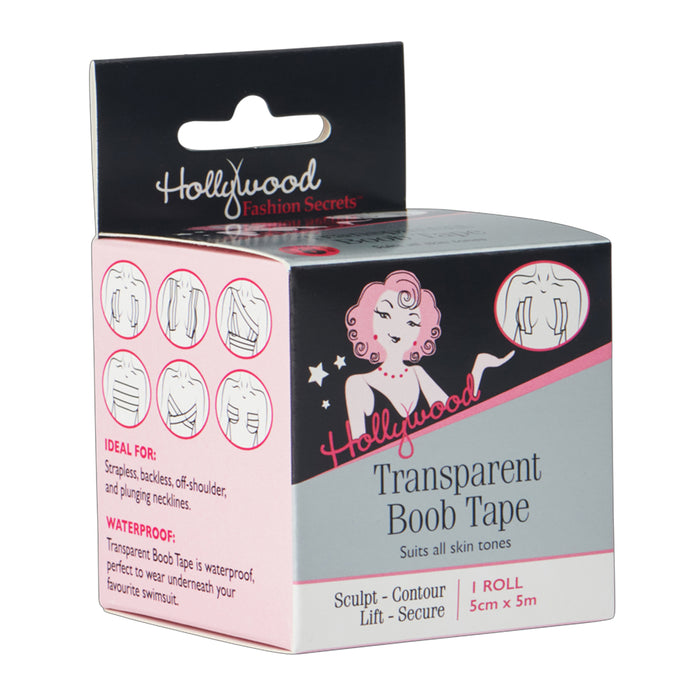 Hollywood Fashion Secrets Transparent Boob tape 5cm x 5m.