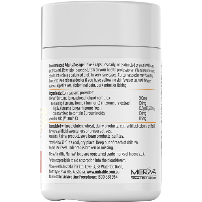 Nutra-Life Bio-Curcumin Capsules 30