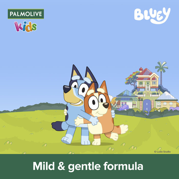 Palmolive Kids Bluey 3 in 1 Berrylicious Body Bath & Hair 1 Litre